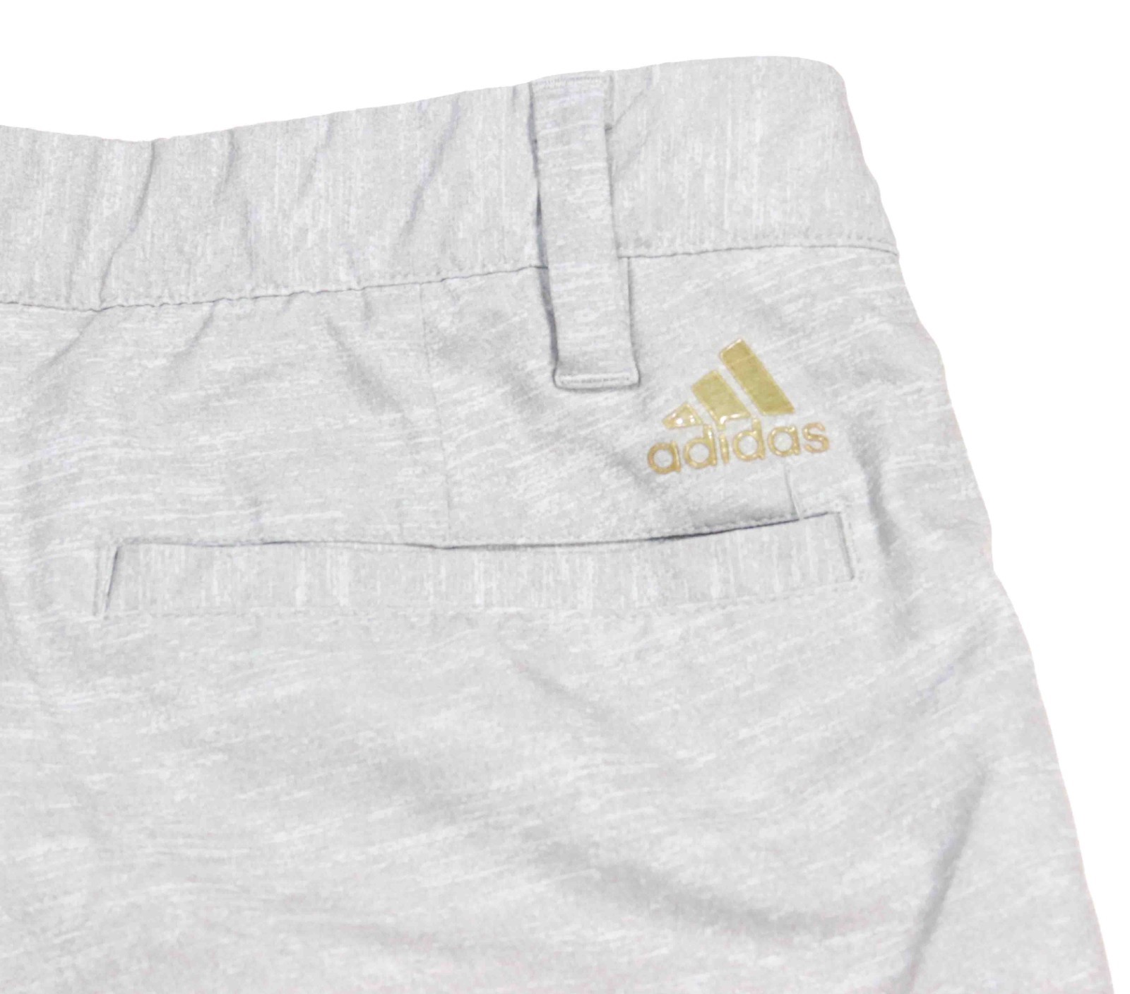 Adidas Gray Heather Performance Stretch Golf  Sho… - image 5
