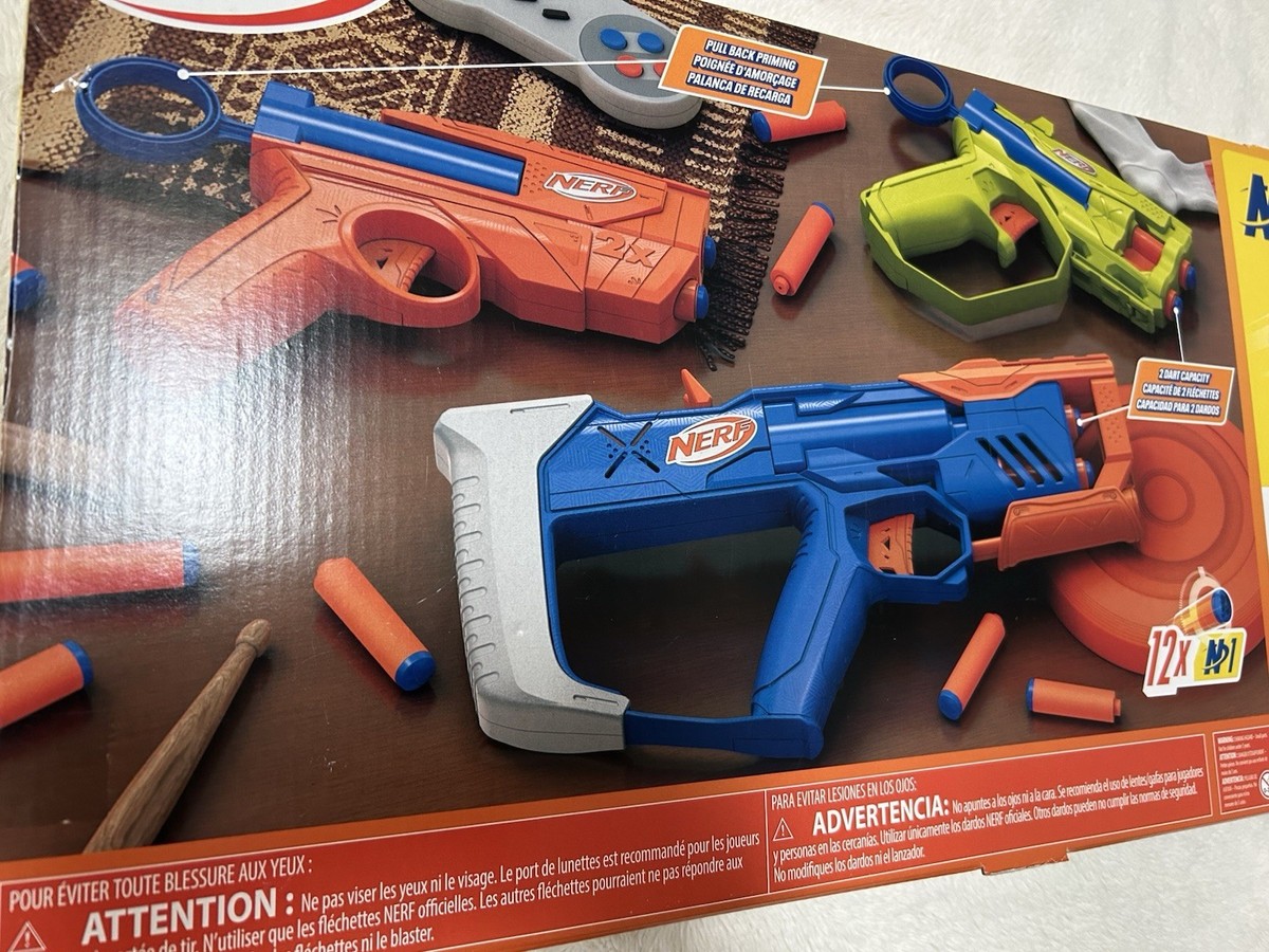 New Nerf N Series Triple Action Pack Toy Gun Kids 8+ with Accuracy