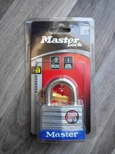 Master Lock 5KAD Outdoor Padlock With Key Tough Under Fire 3/8 10mm Shackle 