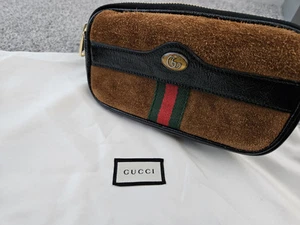 Sac ceinture Gucci GG Ophidia marron 100% authentique OFFRES ACCEPTÉES !