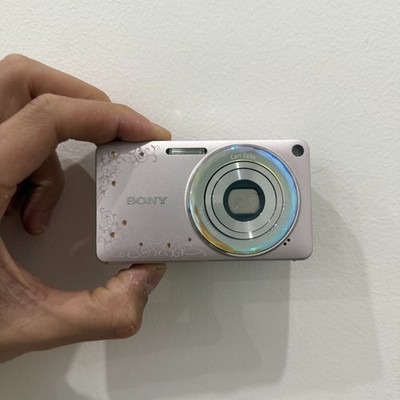 SONY Cyber Shot DSC-W350D 14.1MP Digital Camera Rhinestone Jewel