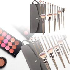 Makeup Brush Set Complete Versatile Travel Kit For All Skin Types Ideal For