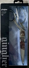 Gingher Knife-Edge 10” Trimmers NEW Scissors Shears Dressmaker Heavy Duty