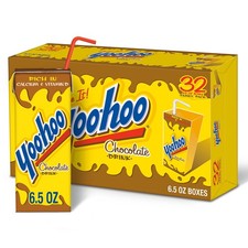 Yoo-hoo Chocolate Drink, 6.5 fl oz boxes, Fl Oz (Pack of 32), 