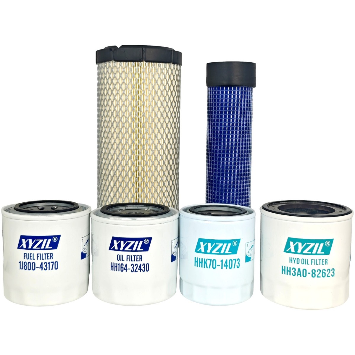 CFKIT Filter Kit For Kubota L3301 & L3901 Tractors With D1803 Engine - Oil, Fuel, Air Filters (KBSET89)