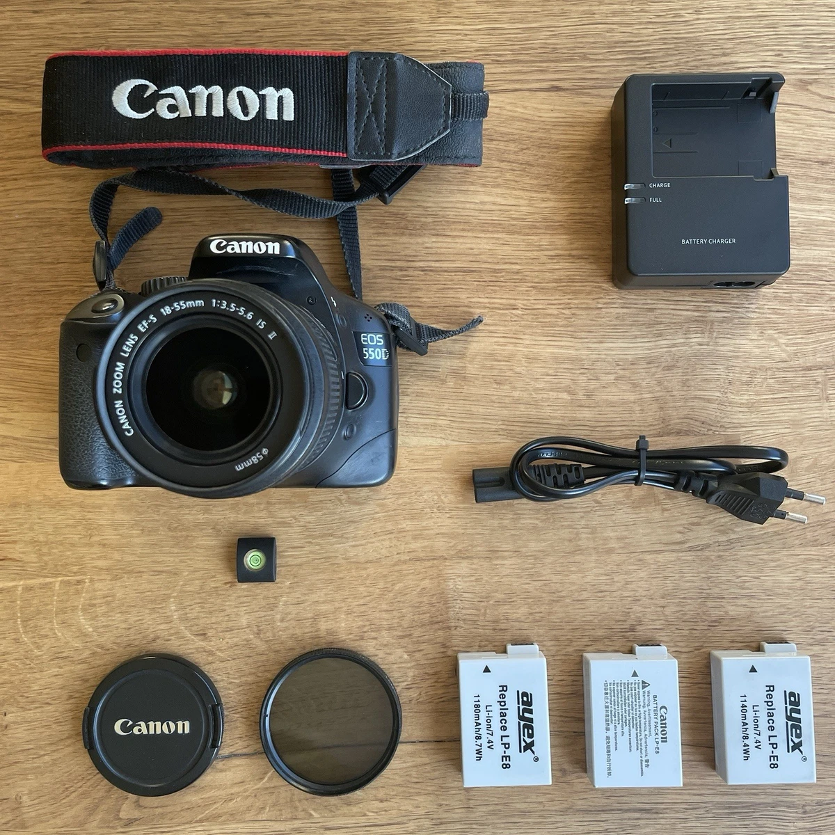 Appareils Photos Numériques Canon Eos 550D + Ef-S 18