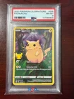 2021 Pokemon Full Art Pikachu #005 Celebrations PSA 8