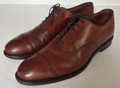 Allen Edmonds ParkAve Cap-Toe Oxford Dress Shoes 5610 Chili Brown Mens8.5D.