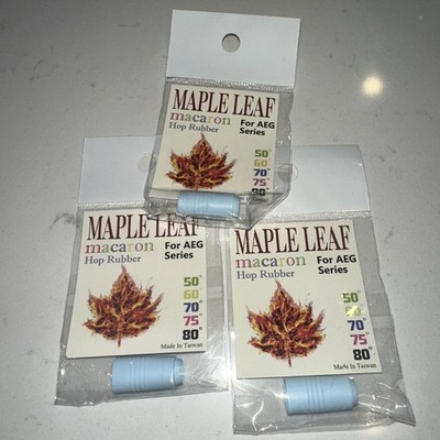 Maple Leaf 2018 Super Macaron Hop-Up Bucking 70° for AEG (Blue) Qty 3