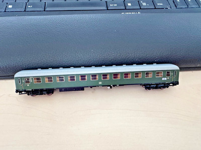 TRIX MINITRIX Schnellzugwagen 2. Kl. Abteilwagen B4üm-63 DB Ep. 3 ovp wie 18403