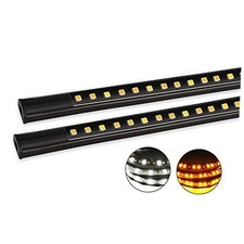 Niwaker 2Pcs 70 Inch Truck LED Running Board Lights for Extended Cab Crew