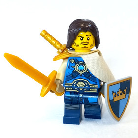 LEGO Castle Kings Crown Knight Minifigure 10193 Quarters 7097 Armor 7041 BAM