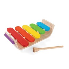 Oval Xylophone Toddler Musical Instruments - Sustainably-Made Wooden Xylophon...