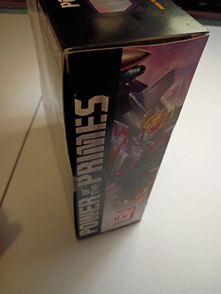 Caja Dmg Hasbro (2017) Transformers Power Of The Primes Voyager Class STARSCREAM Foto 3 de 4