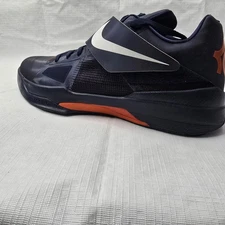 Nike KD 4 IV Blue Orange 473679-400 (2011) Deadstock Rare Size 14