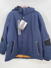 refrigiwear jacket mens size XL blue winter workwear 54 gold NWT workwear