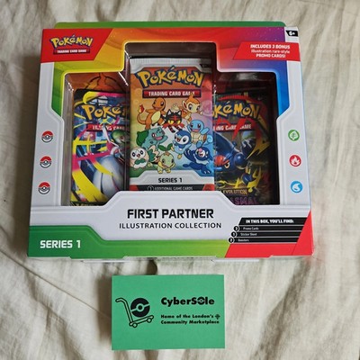 Pokemon TCG First Partner Illustration Collection Box Series 1 - FREE 24 TRACKED