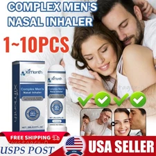 1-10X Men Energy Boosting Nasal Suction Stick - Your Lasting Time + 1h NEW USA