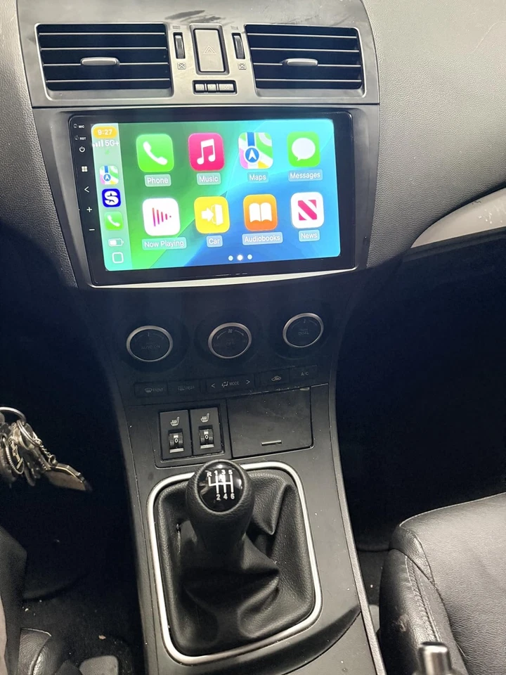 For Mazda 3 2010 2011 2012 2013 Car Stereo Android 13 Carplay GPS RDS Radio Cam - Imagem 3 de 4