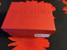 Valentino Garavani Empty Gift Jewelry Watch Storage Red Box 7x5”.5X3” Care Cards