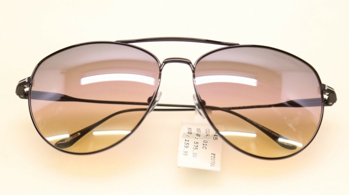 TOM FORD Milla TF784 FT0784 01C Shiny Black/Smoke Mirror  display picture 3