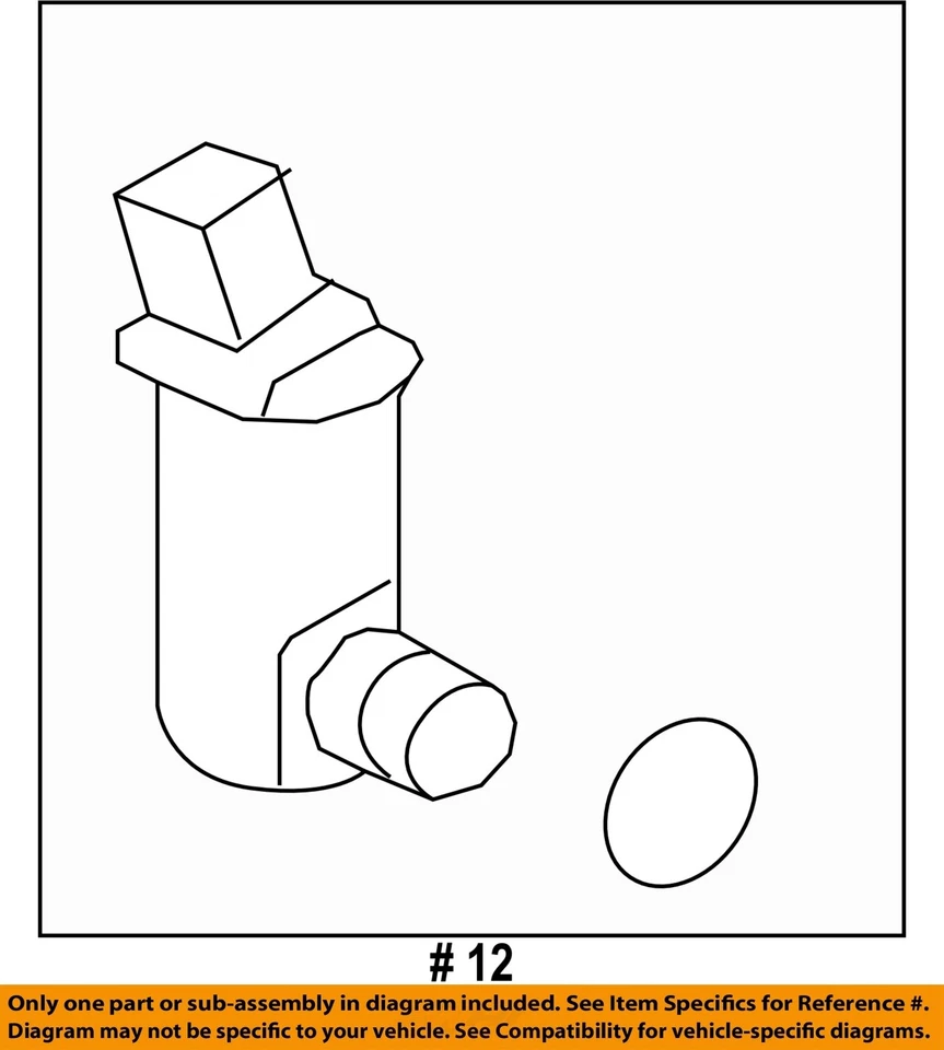 Used Washer Fluid Reservoir fits: 2013 Hyundai Sonata  Grade A - Image 4 of 4