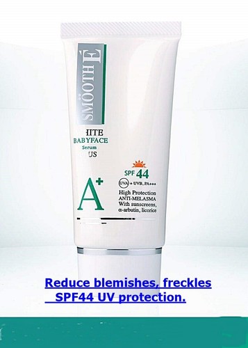 Smooth E Serum Anti Melasma White Babyface SPF44 Whitening Anti Aging Cream 24 g - Picture 3 of 10