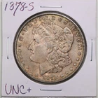 1878-S $1 Morgan Silver Dollar in UNC+ Condition #4876