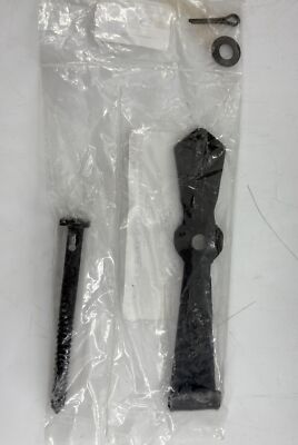 Signature Hardware Tie Back w/ Lag Bolt - Black Powder Coat