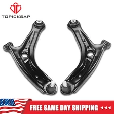 2Pcs Front Lower Control Arms with Ball Joints Fit for 2011 - 2019 Ford Fiesta