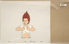 Back To The Future Original Production Drawing And Cel 83-9 Used Cond.