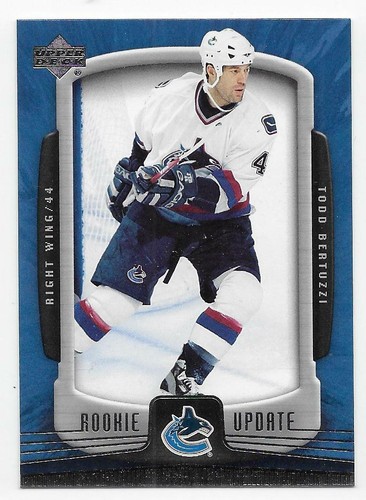 05/06 UPPER DECK ROOKIE UPDATE BASE Hockey (#1-100) U-Pick From List - Picture 87 of 89