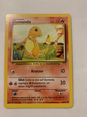 Glumanda 1995 | 46/102 | Basis-Pokémon Karte | eBay