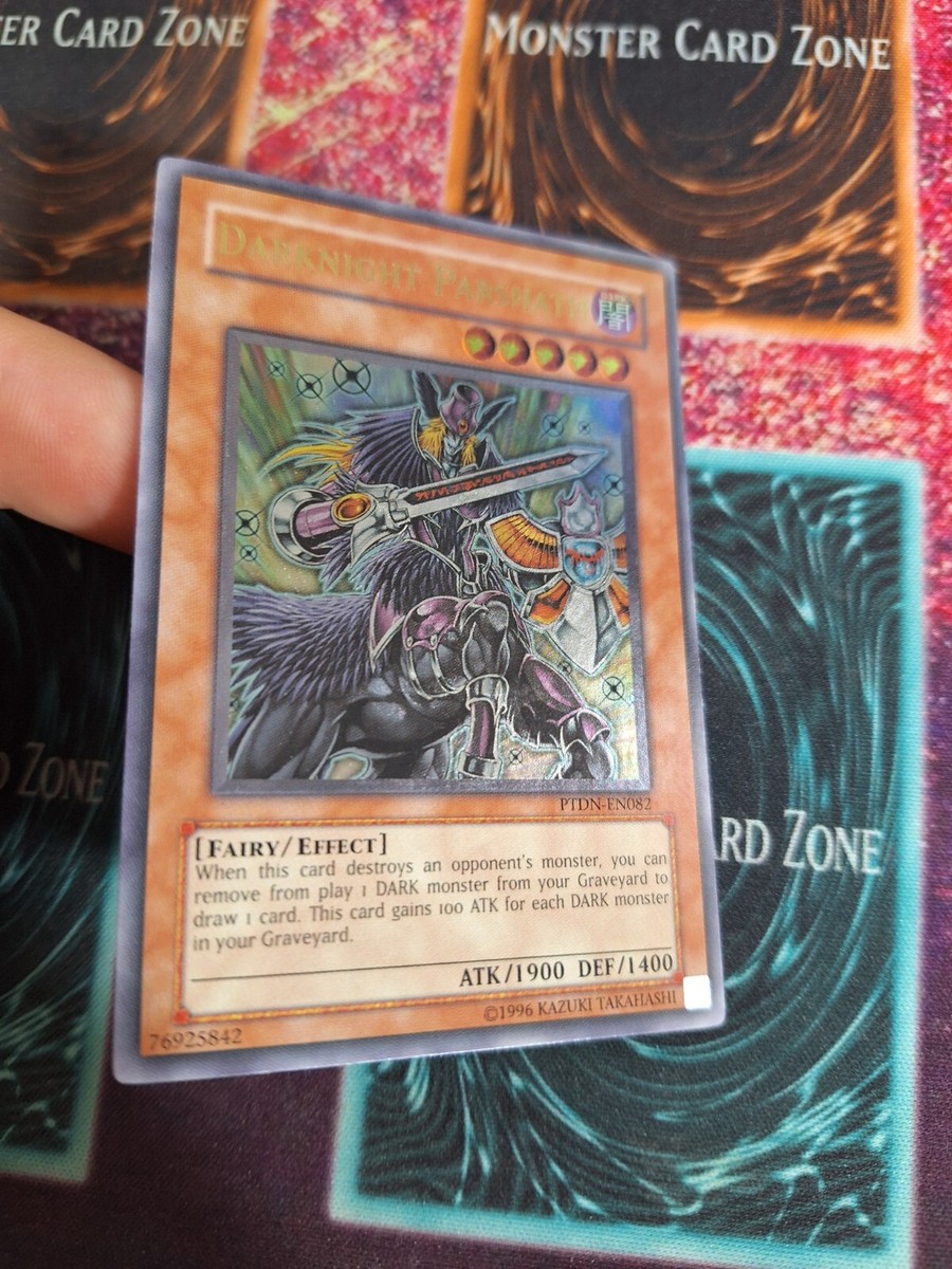 Yu-Gi-Oh! Darknight Parshath PTDN EN082 Ultimate Rare Unlimited