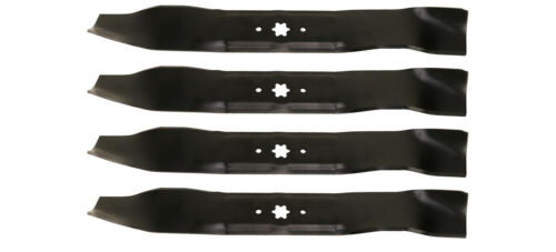 (4) USA Mower Blades® Mulching High Lift for Craftsman SPM214685078 42" Deck