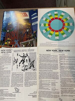 Vintage Marvel Super Heroes Rollenspiel New York, New York TSR 6863
