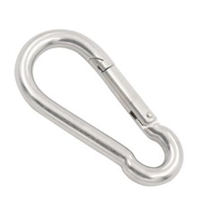 304 / 316 Stainless Steel Marine Grade Carabiner Clip Snap Hook Spring Karabiner