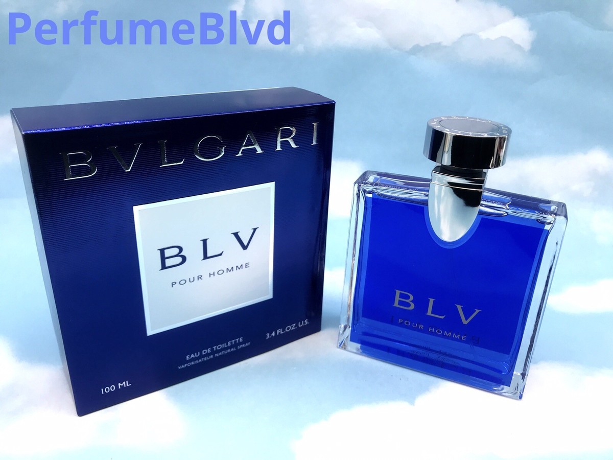BVLGARI BLV POUR HOMME 3.4 FL.OZ 100 ML EAU DE TOILETTE SPRAY NEW