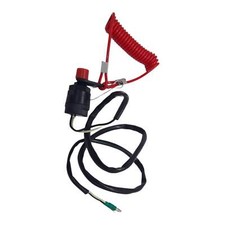 Outboard Motor Kill switch & Safety Lanyard Yamaha 2.5hp - 25hp Repl 65W-82575-0