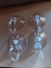 Large suction cup hooks made by Adam's mfg USA wreath or towel holders new Stock