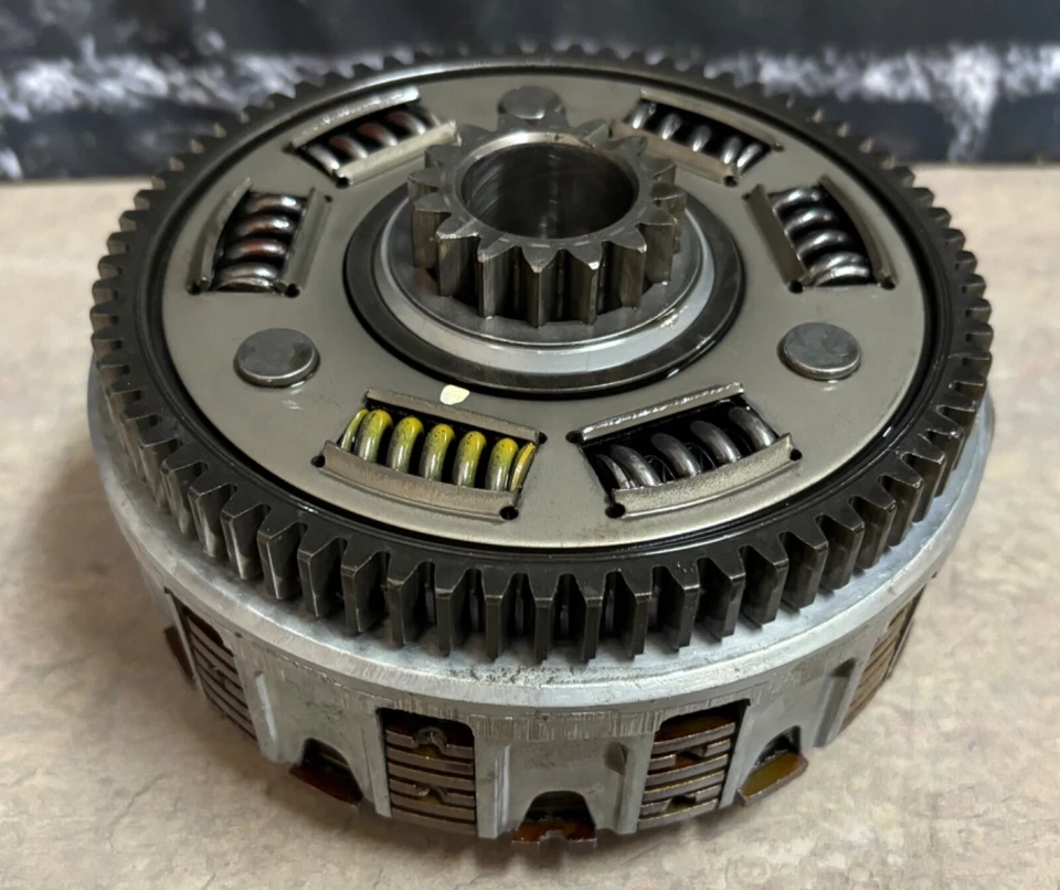 1996 Honda XR600R XR 600R Engine Clutch Plates Housing Basket 1997 1998 Z2 - Image 2 of 2