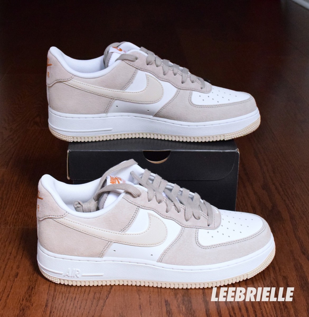 Nike Air Force 1 '07 AF1 College Grey Light Orewood Brown White
