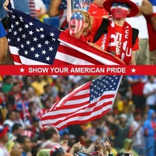 American Flag 3x5 ft -Made in USA. Printed Double Side - Free Shipping