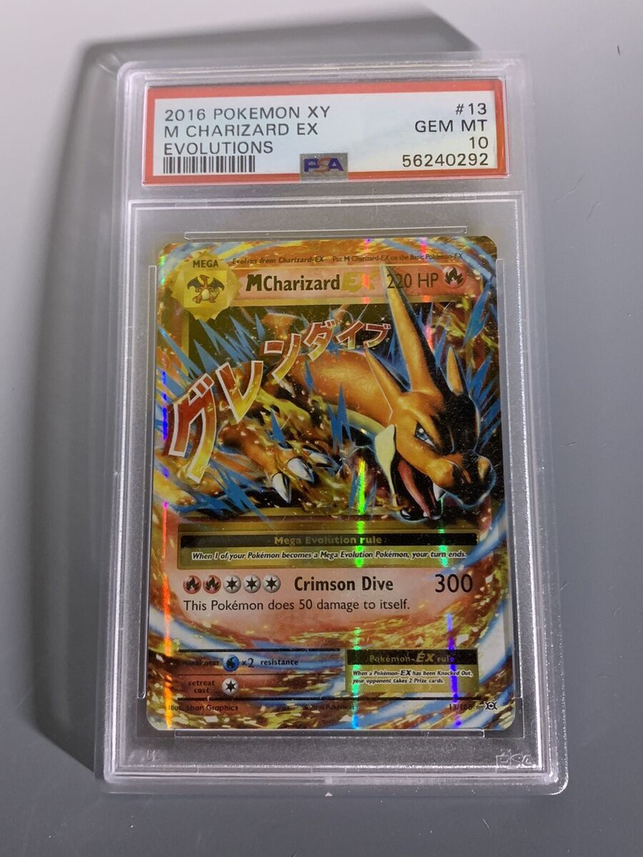 Pokemon XY Evolutions M CHARIZARD EX 13/106 PSA 10 GEM MINT Pokemon XY Evolutions M CHARIZARD EX 13/106 PSA 10 GEM MINT