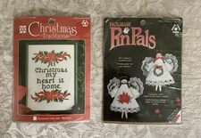 Designs for the Needle Cross Stitch #1860 & Holiday Pin Pals #2322
