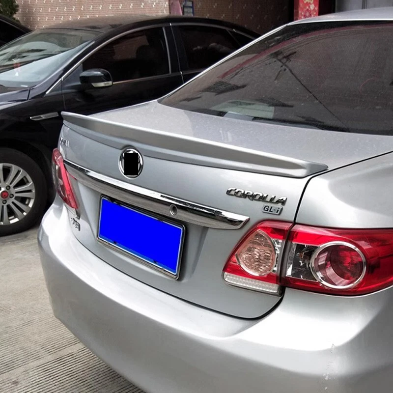 Alerón labial trasero estilo fábrica para Toyota Corolla 2006-2013 sedán Foto 4 de 4