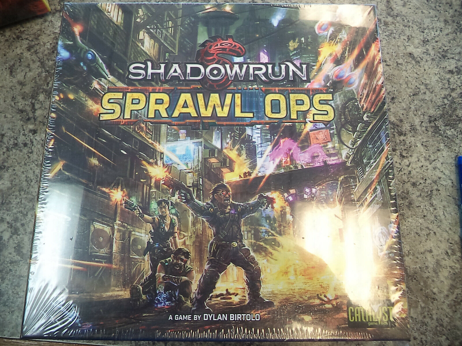 Shadowrun RPG: Sprawl Ops Board Game