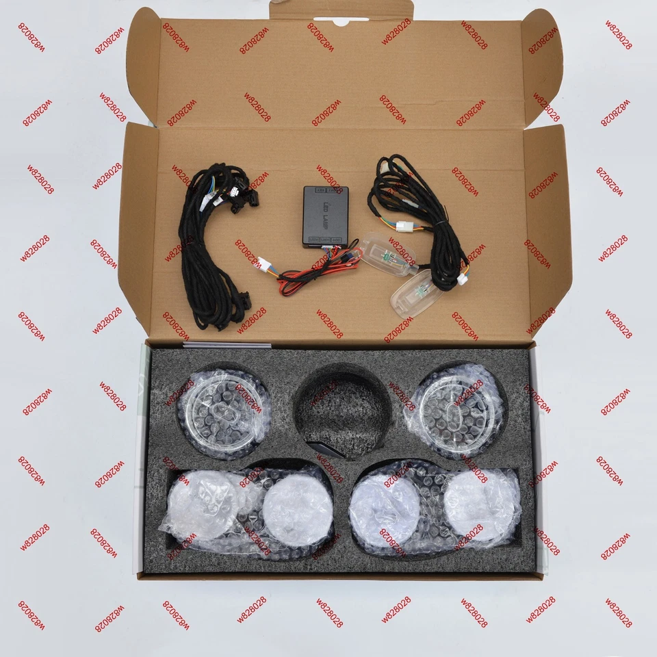 256 Colors APP Control Air Vent LED Ambient Light For Mercedes Benz AMG GT W290 - Image 3 of 4