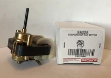 Gemline Evaporator Fan Motor EM335 OEM NEW Open Box NOS