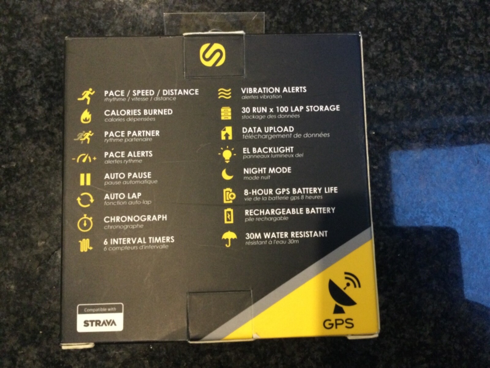 Soleus GPS turbo watch. New. Pace, speed , distance + more features